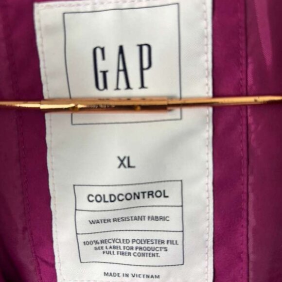 Gap Women Cold Control Max Hoodie Vest Pink Size XL - Picture 5 of 9